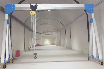 aluminum gantry crane 3 ton