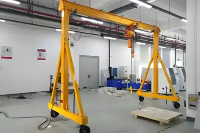  a frame portable gantry crane 3 ton