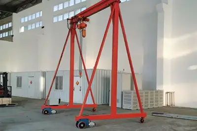 PT-3 – Electric Motorized Mobile Gantry Crane