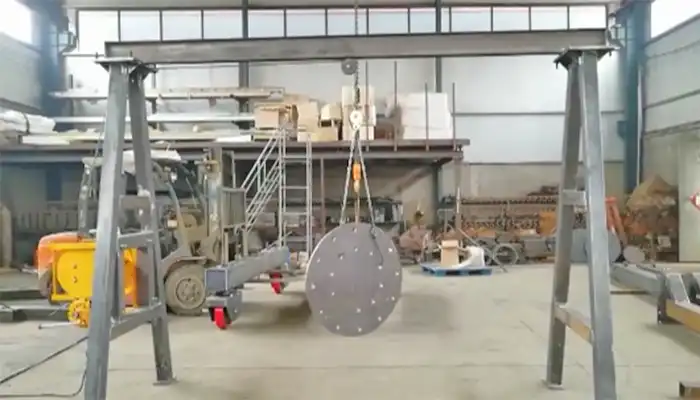 Electric Winch Portable Gantry Crane for Fast Lifting and High Reach