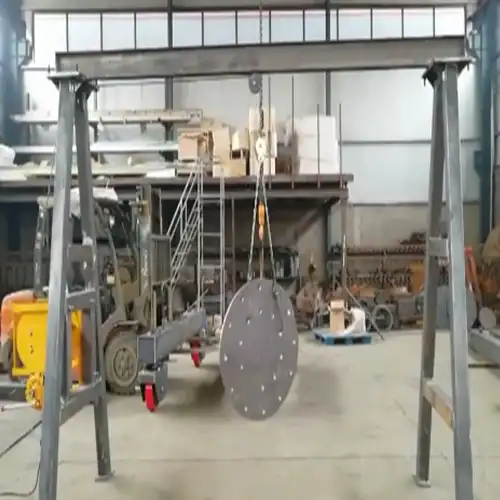  Electric Winch Portable Gantry Crane – Fast Lifting & High Reach
