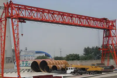 single girder gantry crane UAE, truss girder gantry crane