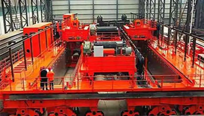Heat Protection Design for BOF Metallurgical Cranes India