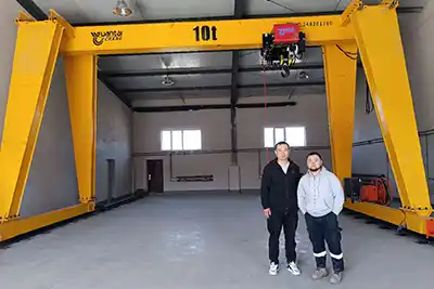 Single girder gantry crane for sale Qatar