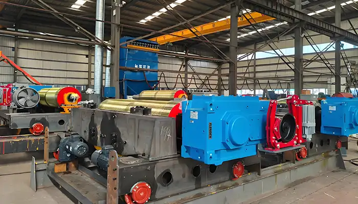 European style open winch trollye for heavy duty cranes 