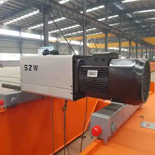 European style single girder overhead crane
