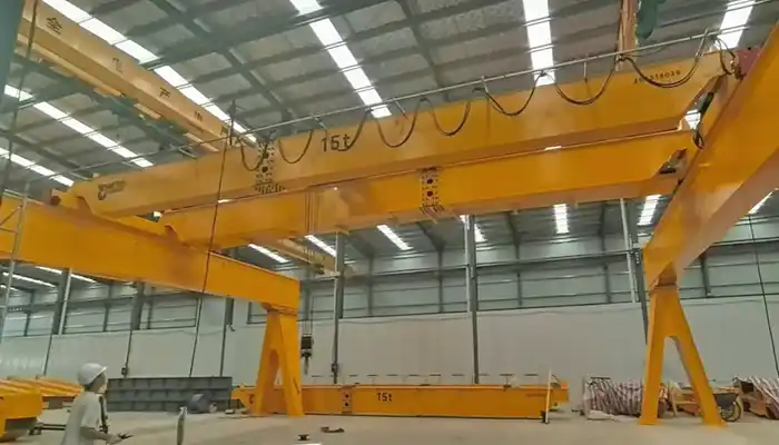 Type of overhead crane: double girder overhead crane