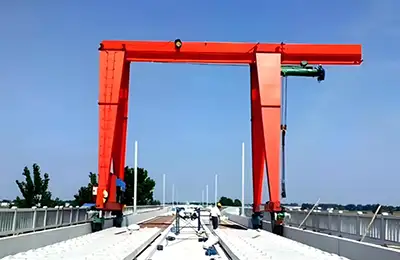 Cantilever gantry crane with rubber tyred gantry cranes