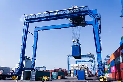 RTG Container Crane System-Double Girder U Frame