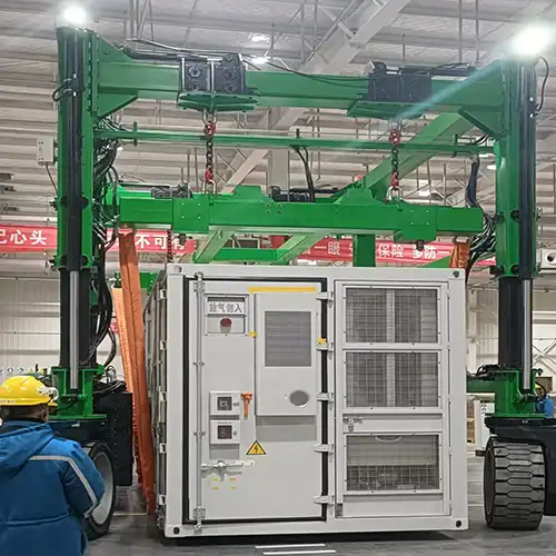 Straddle Carrier for Energy Storage Containers 30–60T