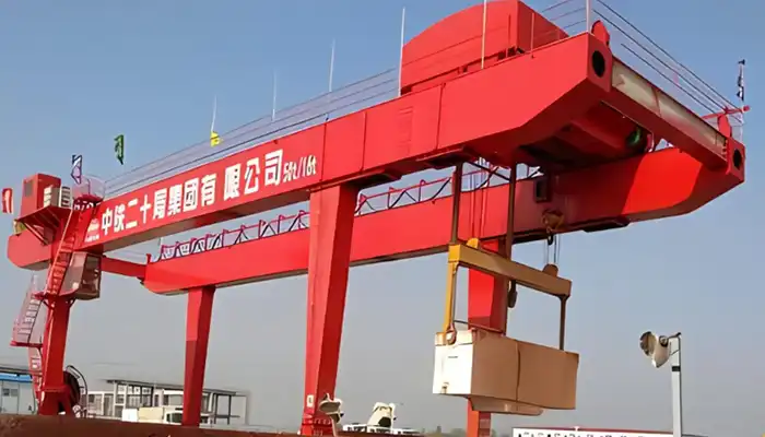 Metro Tunnel Muck Handling Gantry Cranes for TBM & Subway Excavation Projects