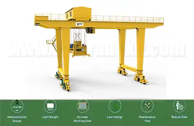 Rail Mounted Gantry Crane