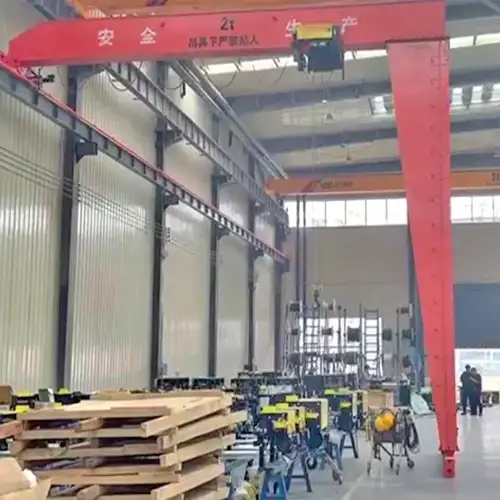 Rail-Free Semi Gantry Crane | No Rail Type Crane