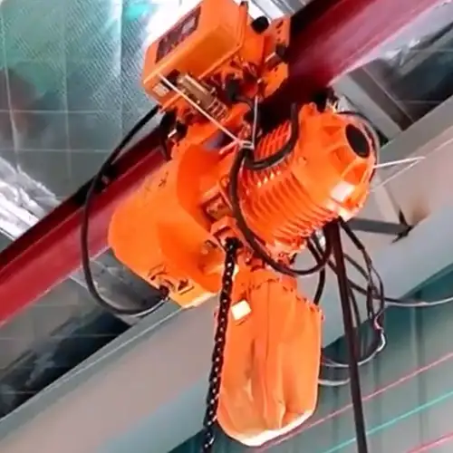 Motorized Travelling Electric Chain Hoist for H Beam & I Beam