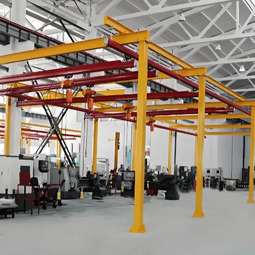 KBK Workstation Crane Video | Enclosed Track Rail System Video