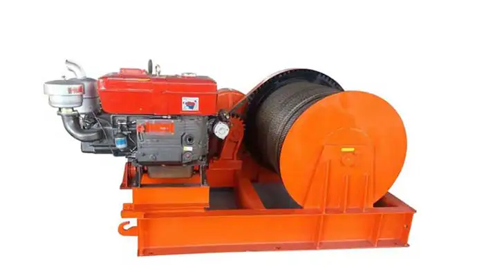 Yuantai Diesel Disel Winch for Your Reference 