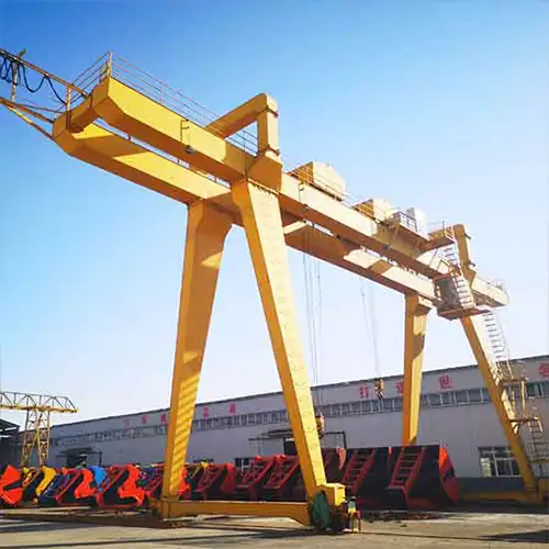 Mg  Double Girder Gantry Crane with Box Girder Design 