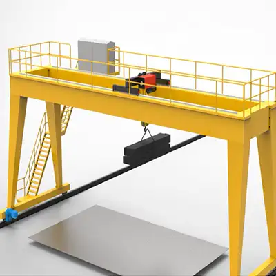 How Does a European Double Girder Gantry Crane Work Indoors and Outdoors