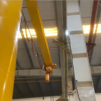Installing a 4 Ton Pillar Jib Crane | Workshop Floor Mounted Project
