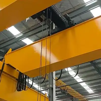 6 Ton Electric Hoist Cross Travelling | Low Headroom Crab Trolley