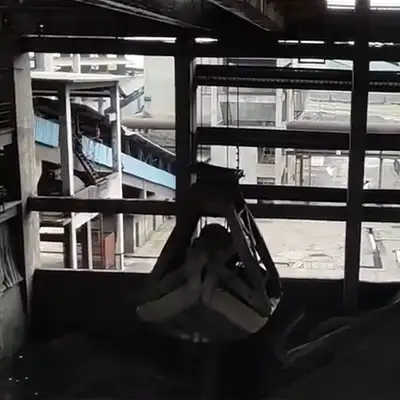 Grab Overhead Crane for Coal Handling | Double Girder Grab Bucket Crane