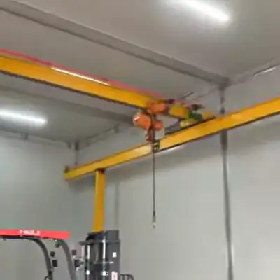 1 Ton Freestanding Overhead Crane | Top Running Overhead Crane Design