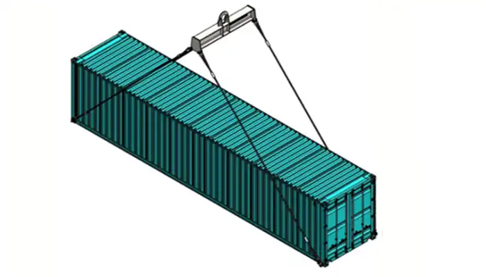32 Ton Container Spreader Beam for 40ft Containers – Mozambique Project