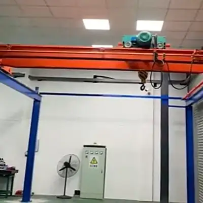 Double Girder Freestanding Bridge Crane | Indoor Crane