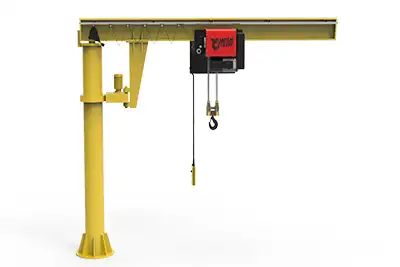 Pillar jib crane