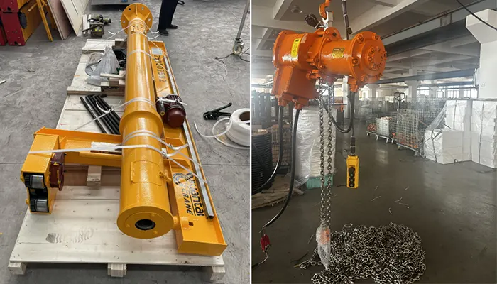 Dust Explosion Jib Crane, 2.15m + 60.45m Lift | Saudi Arabia